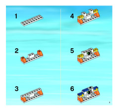 LEGO 7726 instructions page 5 – build guide