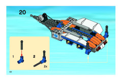 LEGO 7726 instructions page 64 – build guide
