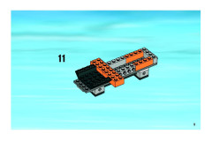 LEGO 7726 instructions page 9 – build guide
