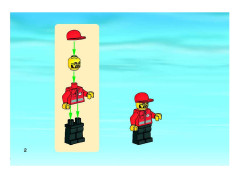 LEGO 7731 instructions page 2 – build guide