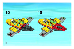 LEGO 7732 instructions page 12 – build guide