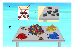 LEGO 7732 instructions page 2 – build guide