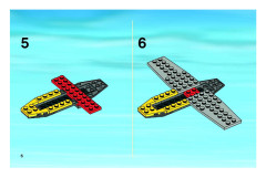 LEGO 7732 instructions page 6 – build guide