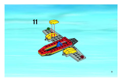 LEGO 7732 instructions page 9 – build guide