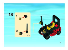 LEGO 7733 instructions page 13 – build guide
