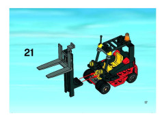 LEGO 7733 instructions page 17 – build guide