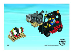 LEGO 7733 instructions page 20 – build guide