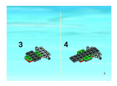 LEGO 7733 instructions page 5 – build guide