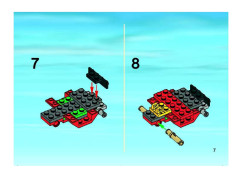 LEGO 7733 instructions page 7 – build guide