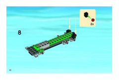 LEGO 7733 instructions page 10 – build guide