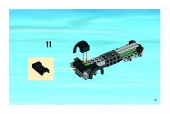 LEGO 7733 instructions page 13 – build guide