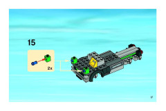 LEGO 7733 instructions page 17 – build guide