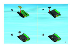 LEGO 7733 instructions page 23 – build guide