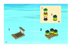 LEGO 7733 instructions page 40 – build guide