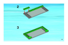 LEGO 7733 instructions page 45 – build guide