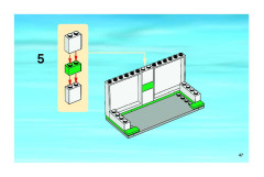 LEGO 7733 instructions page 47 – build guide