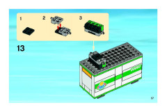 LEGO 7733 instructions page 57 – build guide