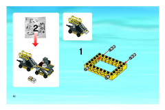 LEGO 7734 instructions page 10 – build guide