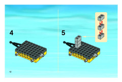 LEGO 7734 instructions page 12 – build guide