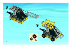 LEGO 7734 instructions page 14 – build guide