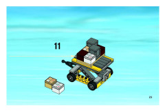 LEGO 7734 instructions page 23 – build guide