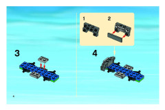 LEGO 7734 instructions page 4 – build guide