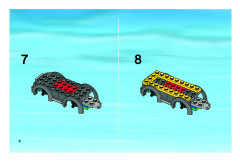 LEGO 7734 instructions page 6 – build guide
