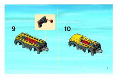 LEGO 7734 instructions page 7 – build guide