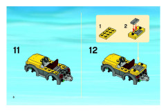 LEGO 7734 instructions page 8 – build guide