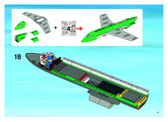 LEGO 7734 instructions page 21 – build guide