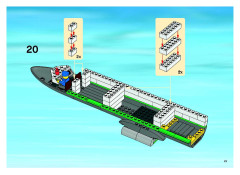 LEGO 7734 instructions page 23 – build guide