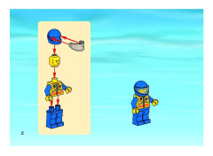 LEGO 7736 instructions page 2 – build guide