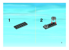 LEGO 7736 instructions page 3 – build guide