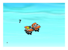 LEGO 7736 instructions page 8 – build guide