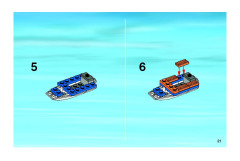 LEGO 7737 instructions page 21 – build guide