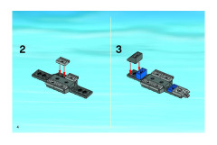 LEGO 7737 instructions page 4 – build guide