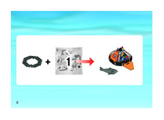 LEGO 7738 instructions page 2 – build guide