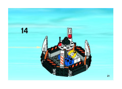 LEGO 7738 instructions page 21 – build guide