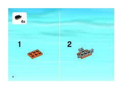 LEGO 7738 instructions page 4 – build guide