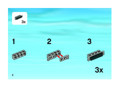 LEGO 7738 instructions page 6 – build guide
