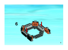 LEGO 7738 instructions page 9 – build guide