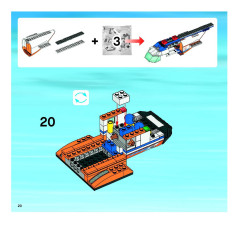 LEGO 7738 instructions page 20 – build guide
