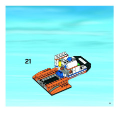 LEGO 7738 instructions page 21 – build guide