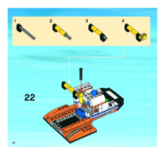 LEGO 7738 instructions page 22 – build guide