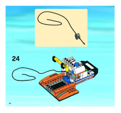LEGO 7738 instructions page 24 – build guide
