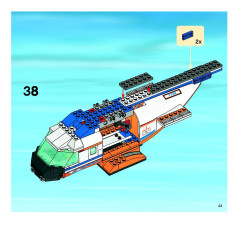 LEGO 7738 instructions page 43 – build guide