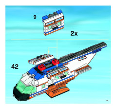 LEGO 7738 instructions page 49 – build guide