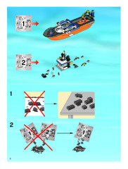 LEGO 7739 instructions page 2 – build guide