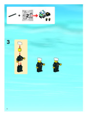 LEGO 7743 instructions page 4 – build guide
