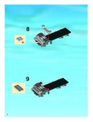 LEGO 7743 instructions page 8 – build guide